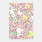 Lamellenmuster 3 post-it klebezettel (Vorderseite)