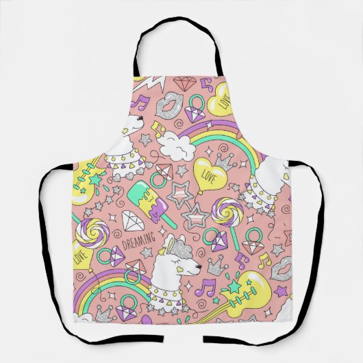 Lamellenmuster 3 schürze (Vorderseite)