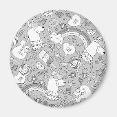 Lamellenmuster 4 magnet (Vorne)