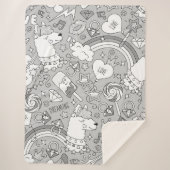 Lamellenmuster 4 sherpadecke (Vorderseite)