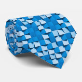 Lamellenmuster Krawatte (Gerollt)