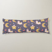 Lamellenmuster Seitenschläferkissen (Rückseite)