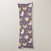 Lamellenmuster Seitenschläferkissen (Rückseite (Vertikal))