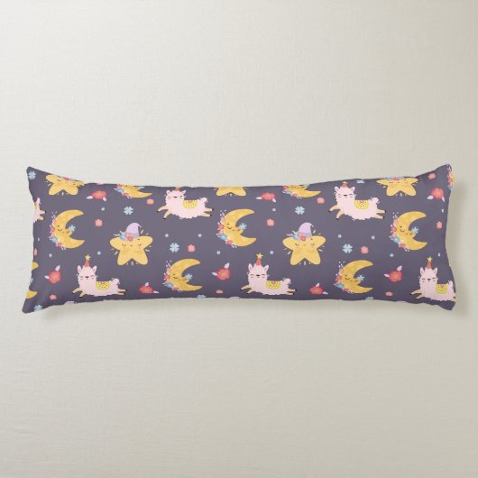 Lamellenmuster Seitenschläferkissen (Vorderseite)