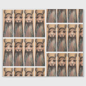 Lamellenpapier Geschenkpapier (Flach)