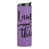 Lamellieren Sie alle Sachen Tumber Thermosbecher (Nach links gedreht)