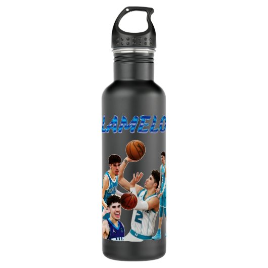 LaMelo Ball Legacy Edition Essential RETRO Edelstahlflasche (Vorderseite)