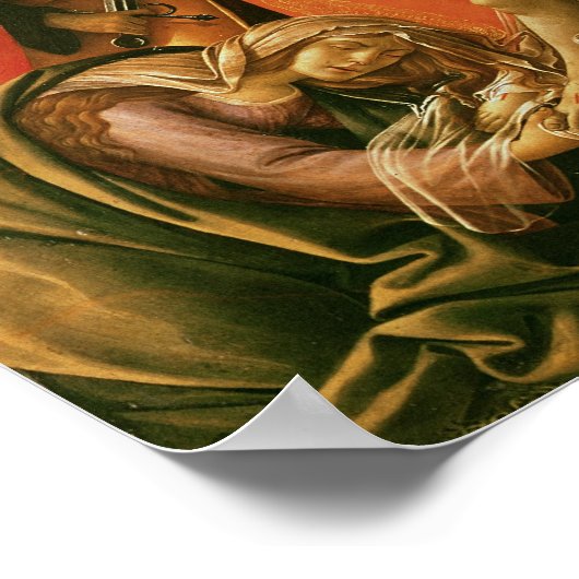 Lamentation of Christ. c.1490 Poster (Ecke)