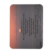 Lamentationen 3 Sonnenaufgangsmagnet Magnet (Vertikal)