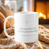 Lamentations 3:22-23 Scripture Verse Christian   Kaffeetasse