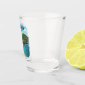 LAMENTIN GUADELOUPE SCHNAPSGLAS (Rechts)