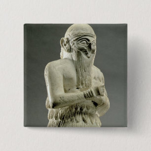 Lamgi-Mari, König von Mari, mittlerer Euphrat, Button