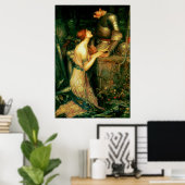 Lamia (1905) ~ Kunsthandwerk-Leinwand Poster (Heimbüro)