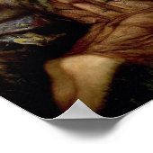 Lamia (1905) von John Waterhouse Poster (Ecke)