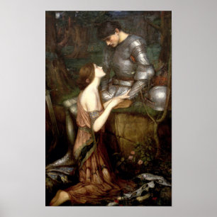 Lamia (1905) von John Waterhouse Poster