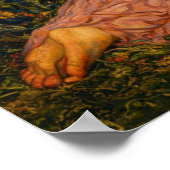 Lamia and the Soldier by John William Waterhouse  Poster (Ecke)