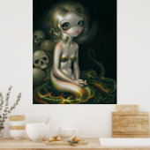 Lamia ART PRINT Vampire Schlange Schlange Poster (Küche)