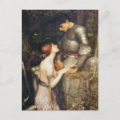 Lamia auf ihren Knien Postkarte (Vorderseite)