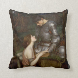 Lamia durch John William Waterhouse Kissen