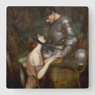 Lamia durch John William Waterhouse Quadratische Wanduhr