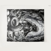 Lamia the Serpent Queen of Skulls Wandteppich (Vorderseite (Horizontal))
