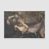 Lamia und das Soldaten-Decoupage-Papier Seidenpapier (Vorderseite)