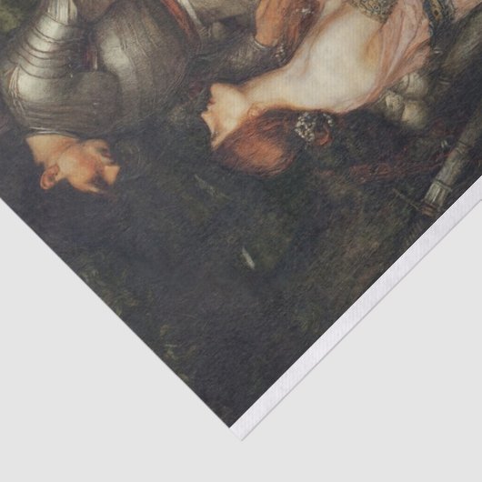 Lamia und das Soldaten-Decoupage-Papier Seidenpapier (Ausschnitt)