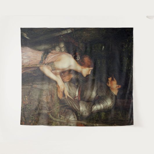 Lamia und der Soldat von J W Waterhouse 1905 Wandteppich