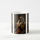 Lamia und der Soldat von John William Waterhouse Kaffeetasse (Mittel)
