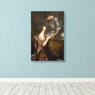 Lamia und der Soldat von John William Waterhouse Leinwanddruck