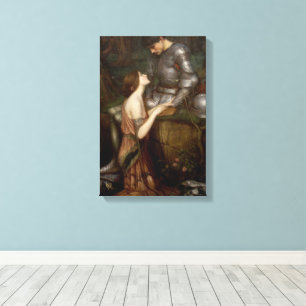 Lamia und der Soldat von John William Waterhouse Leinwanddruck