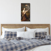 Lamia und der Soldat von John William Waterhouse Leinwanddruck (Insitu (Schlafzimmer))