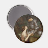 Lamia und der Soldat von John William Waterhouse Magnet (Vorderseite/Rückseite)