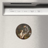 Lamia und der Soldat von John William Waterhouse Magnet (In Situ (Geschirrspüler))