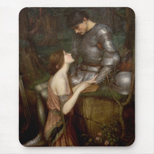 Lamia und der Soldat von John William Waterhouse Mousepad (Vorne)