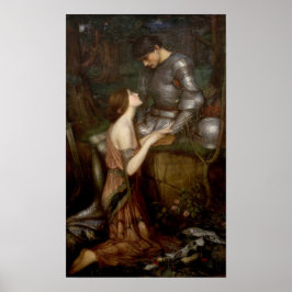 Lamia und der Soldat von John William Waterhouse Poster