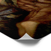 Lamia und der Soldat von John William Waterhouse Poster (Ecke)