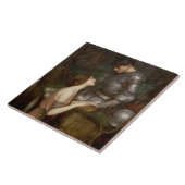 Lamia und der Soldier (von John William Waterhouse Fliese (Seite)