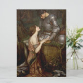 Lamia und der Soldier (von John William Waterhouse Karte (Stehend Vorderseite)