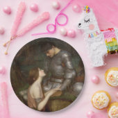 Lamia und der Soldier (von John William Waterhouse Pappteller (Party)