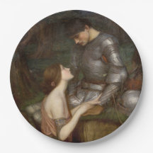Lamia und der Soldier (von John William Waterhouse