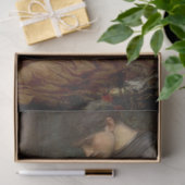 Lamia und der Soldier (von John William Waterhouse Seidenpapier (Geschenk)