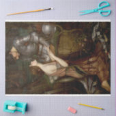 Lamia und der Soldier (von John William Waterhouse Seidenpapier (Basteln)