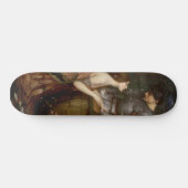 Lamia und der Soldier (von John William Waterhouse Skateboard (Horizontal)