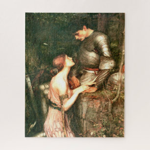 Lamia von J. W. Waterhouse Feinbild-Puzzle Puzzle