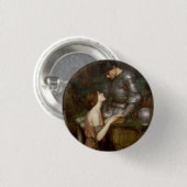 Lamia von John William Waterhouse Button (Vorne & Hinten)