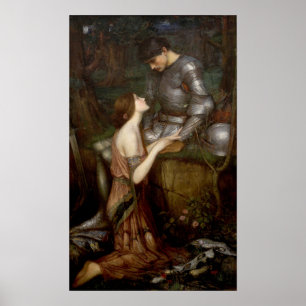 Lamia von John William Waterhouse Poster