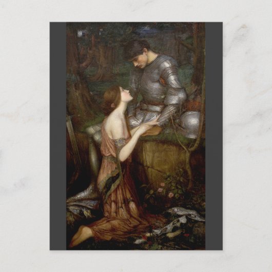 Lamia von John William Waterhouse Postkarte (Vorderseite)