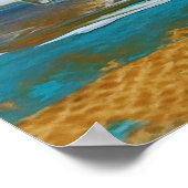  Lámina Amanecer Rosado Monticelli Art Poster (Ecke)