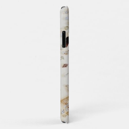 Laminierte farbige kleine Muscheln Case-Mate iPhone Hülle (Hinten/Rechts)